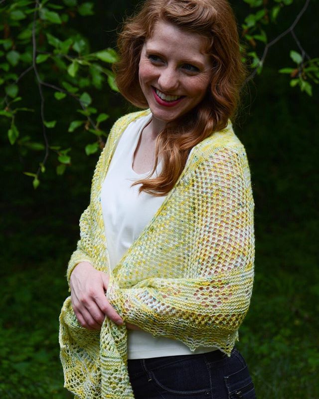 So I&rsquo;ve totally been enjoying my baby and haven&rsquo;t done to much posting on Instagram this month. Buuut....I will be releasing this pattern on Thursday!
.
This shawl is perfect for hot summer nights and looks great with a dress or with blue