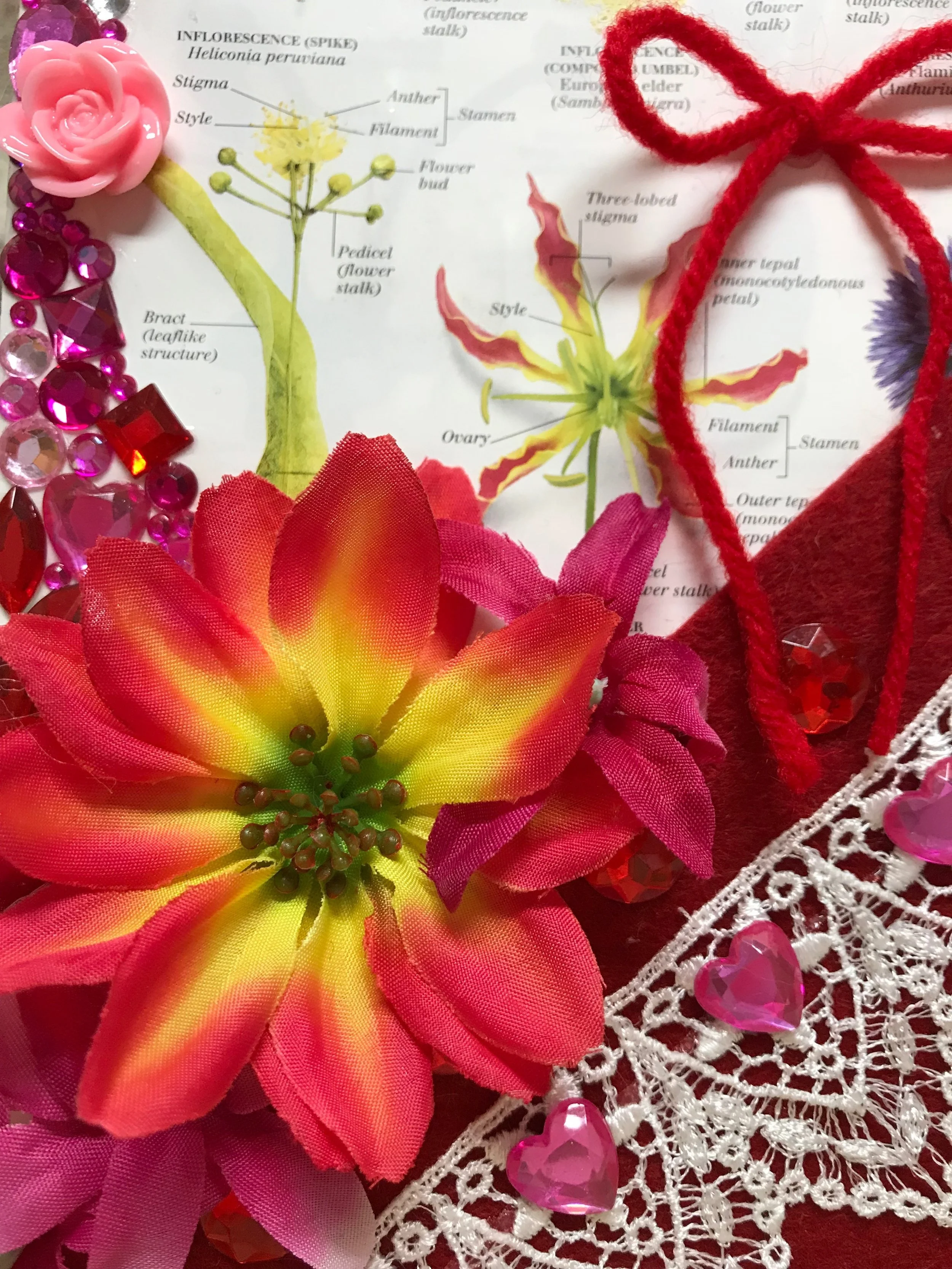 Custom Assemblage Card