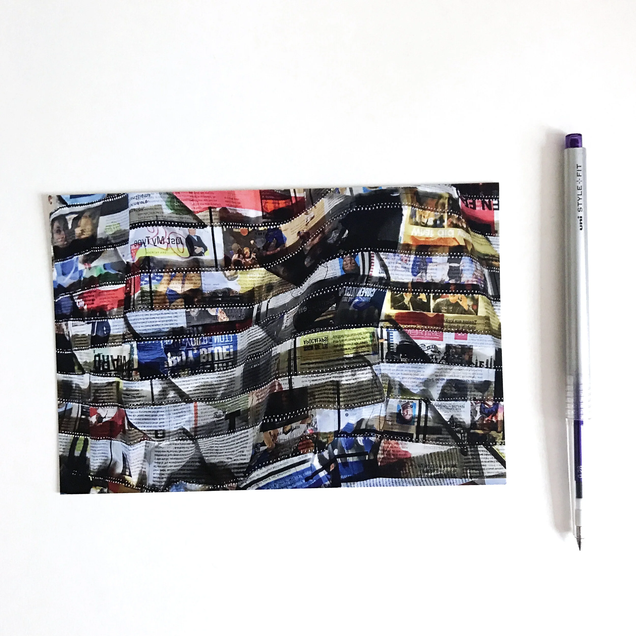 Paper Lantern Detail Postcard