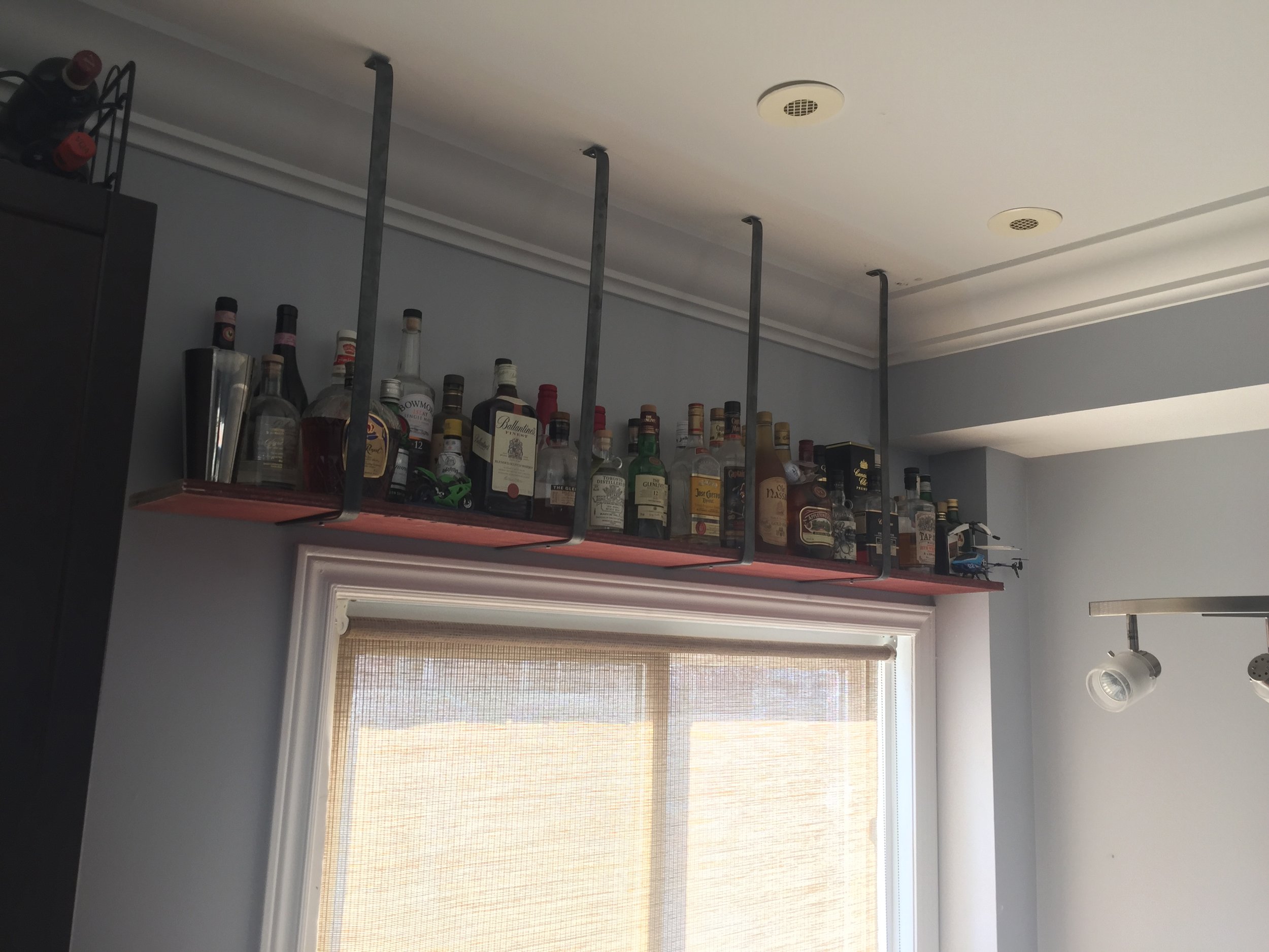 Custom hanging bar