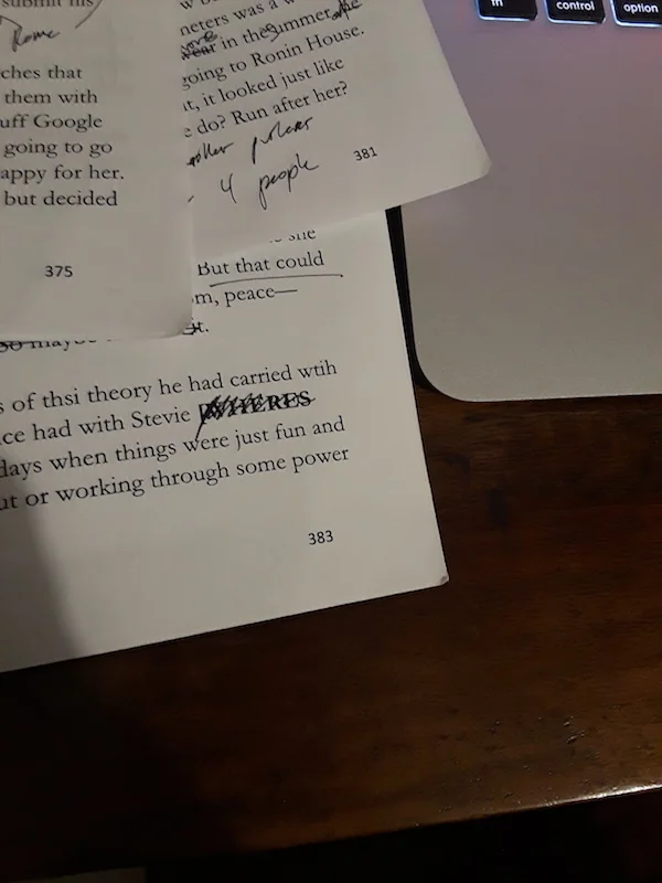 The first draft didn’t even use spellcheck: “thsi”
