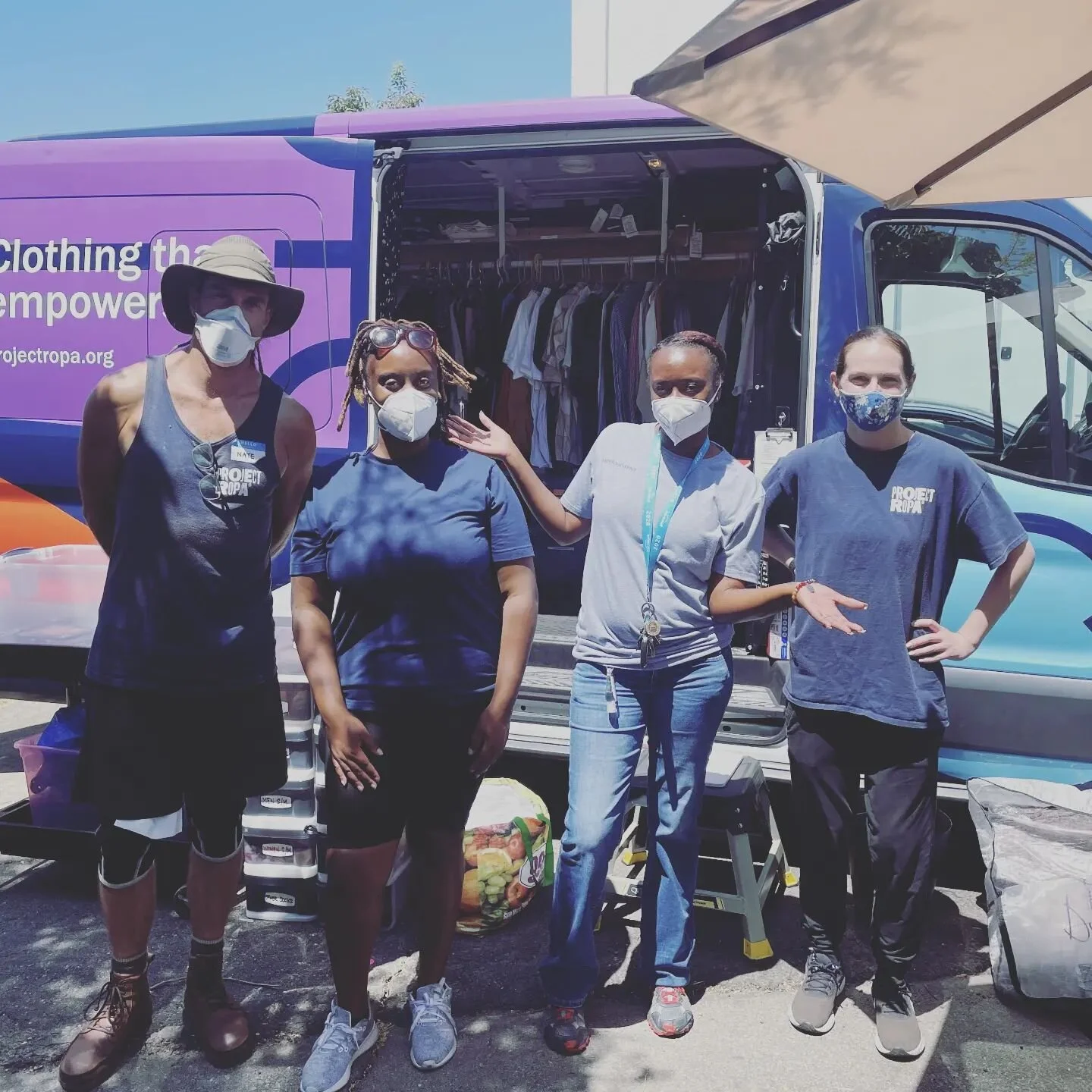 Working with @projectropa was a wonderful experience!! Thank you guys for letting us support you until next time!! 🙏🏾