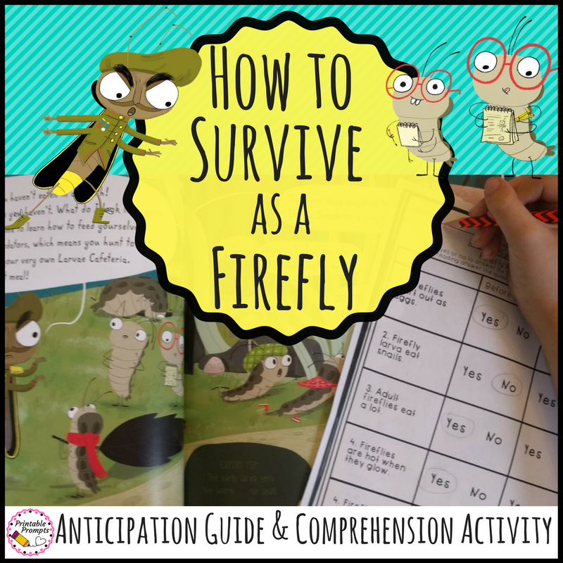 How to Survive as a Firefly Book Activities