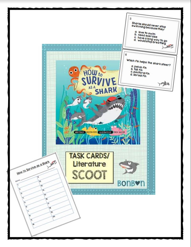 Task Cards/Literature Scoot