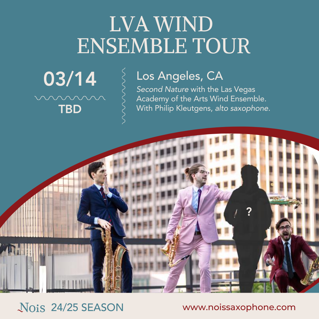 Las Vegas Academy of the Arts Wind Ensemble Tour - CSULB
