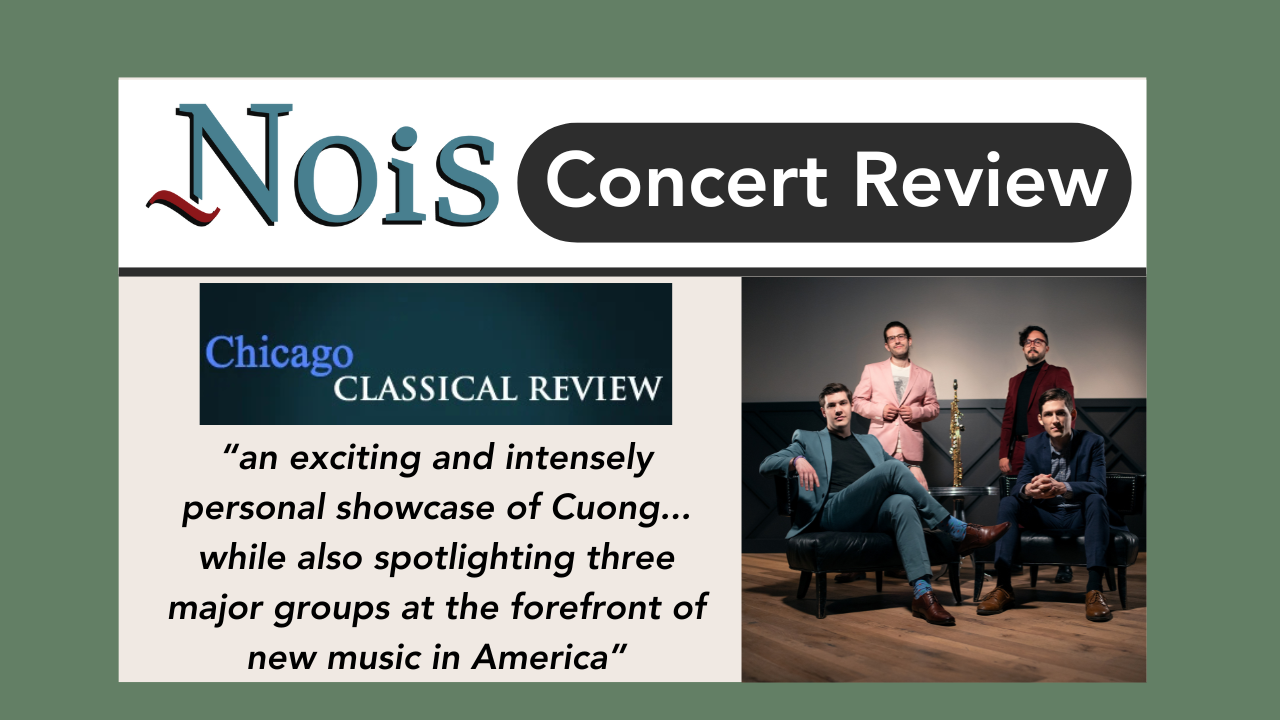 Chicago Classical Review: Viet Cuong’s energetic music in the spotlight at Northwestern