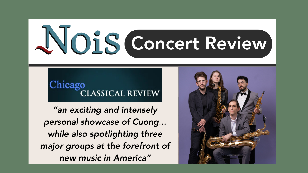 Chicago Classical Review: Viet Cuong’s energetic music in the spotlight at Northwestern