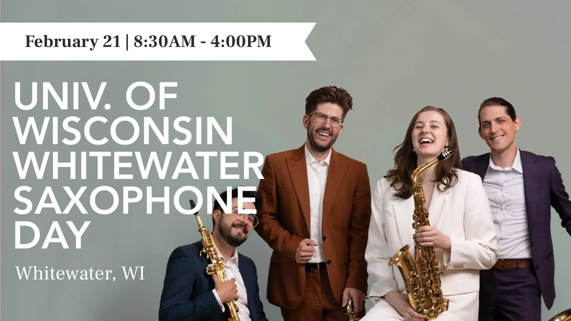 University of Wisconsin-Whitewater Saxophone Day