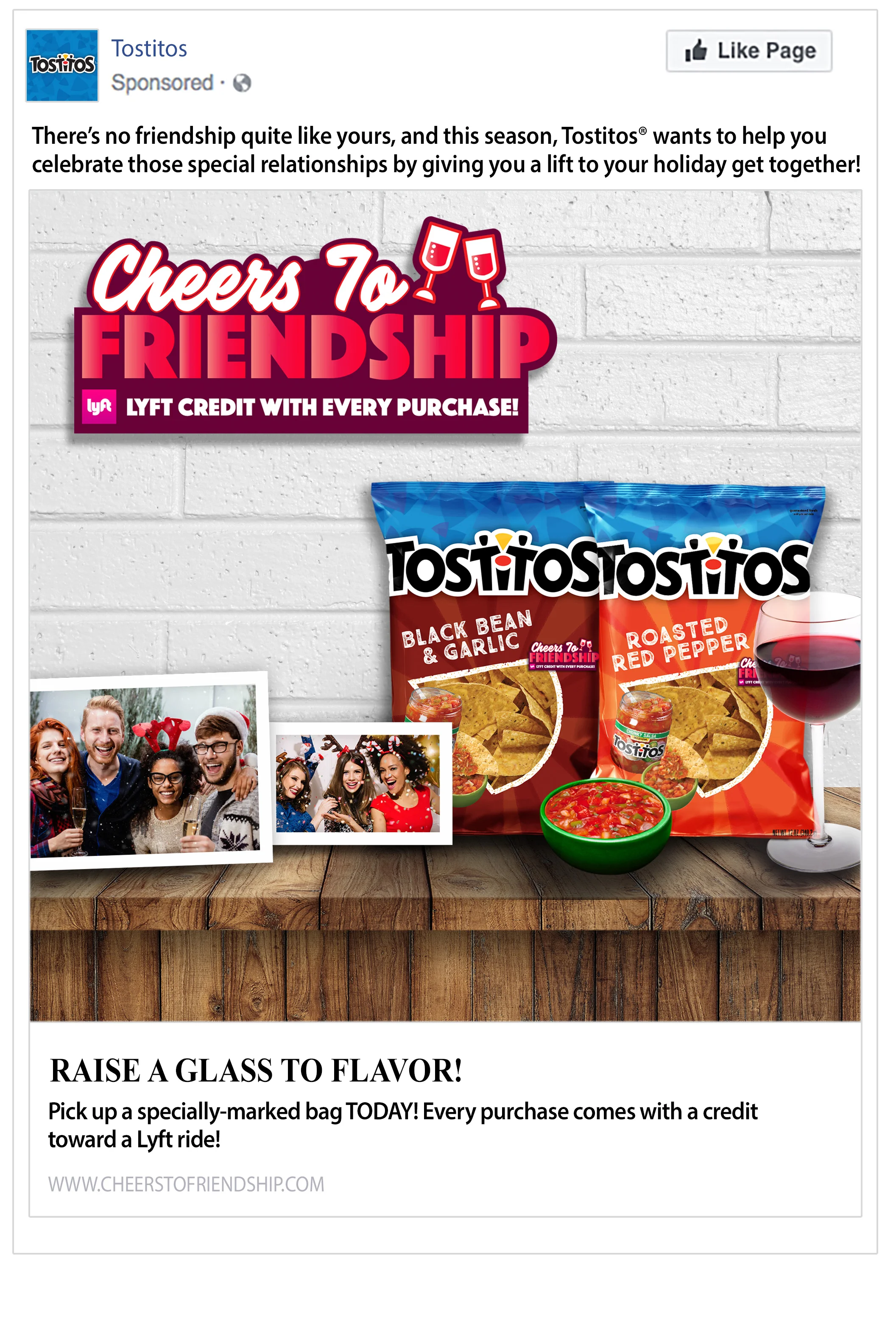 Brand development ideation to highlight awareness of brand partnership with Lyft