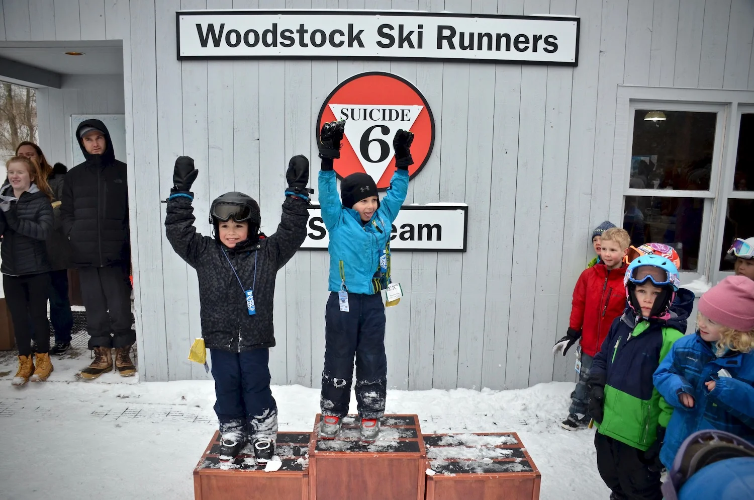 U6 Boys Podium