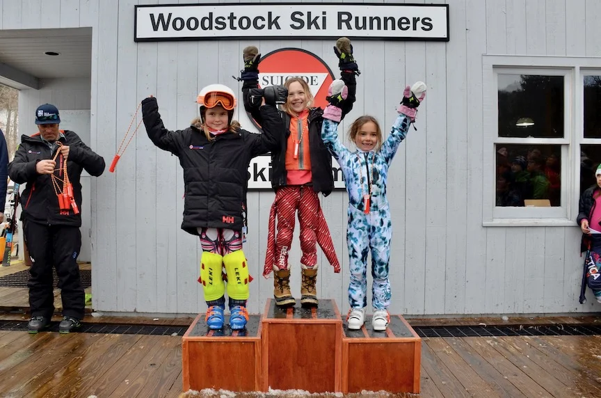 U8 Girls Podium