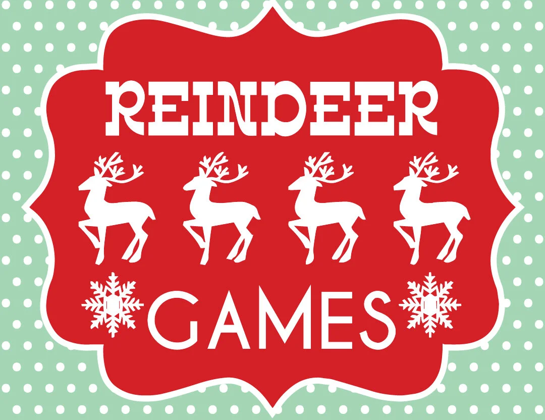 Reindeer Games {Kids Ministry}