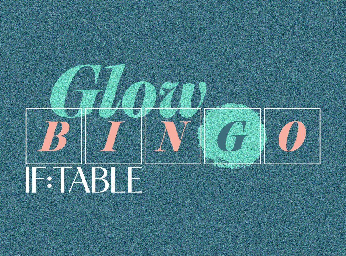 IF:Table Glow Bingo {Women's Ministry}