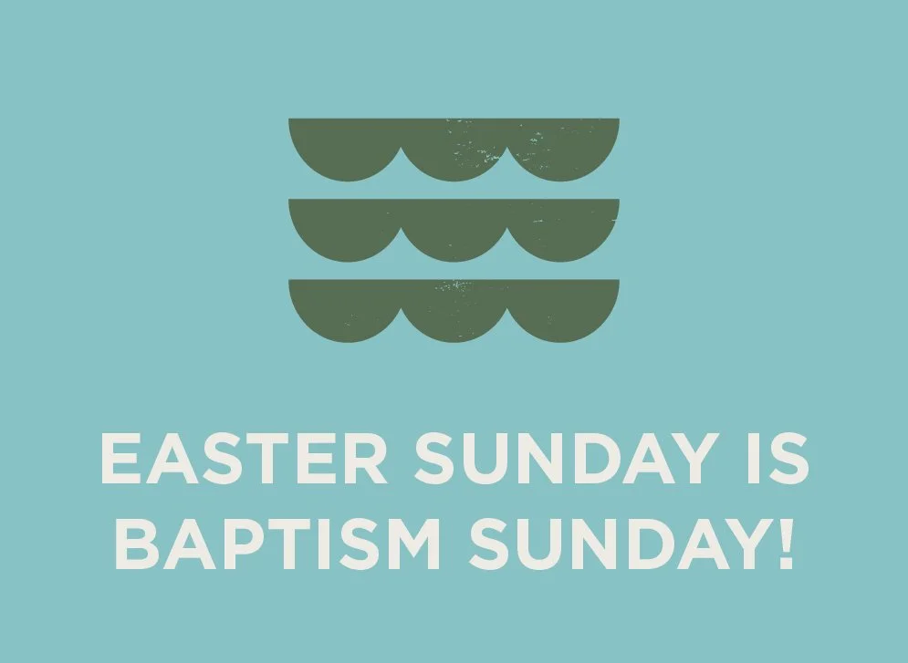 Baptism Sunday