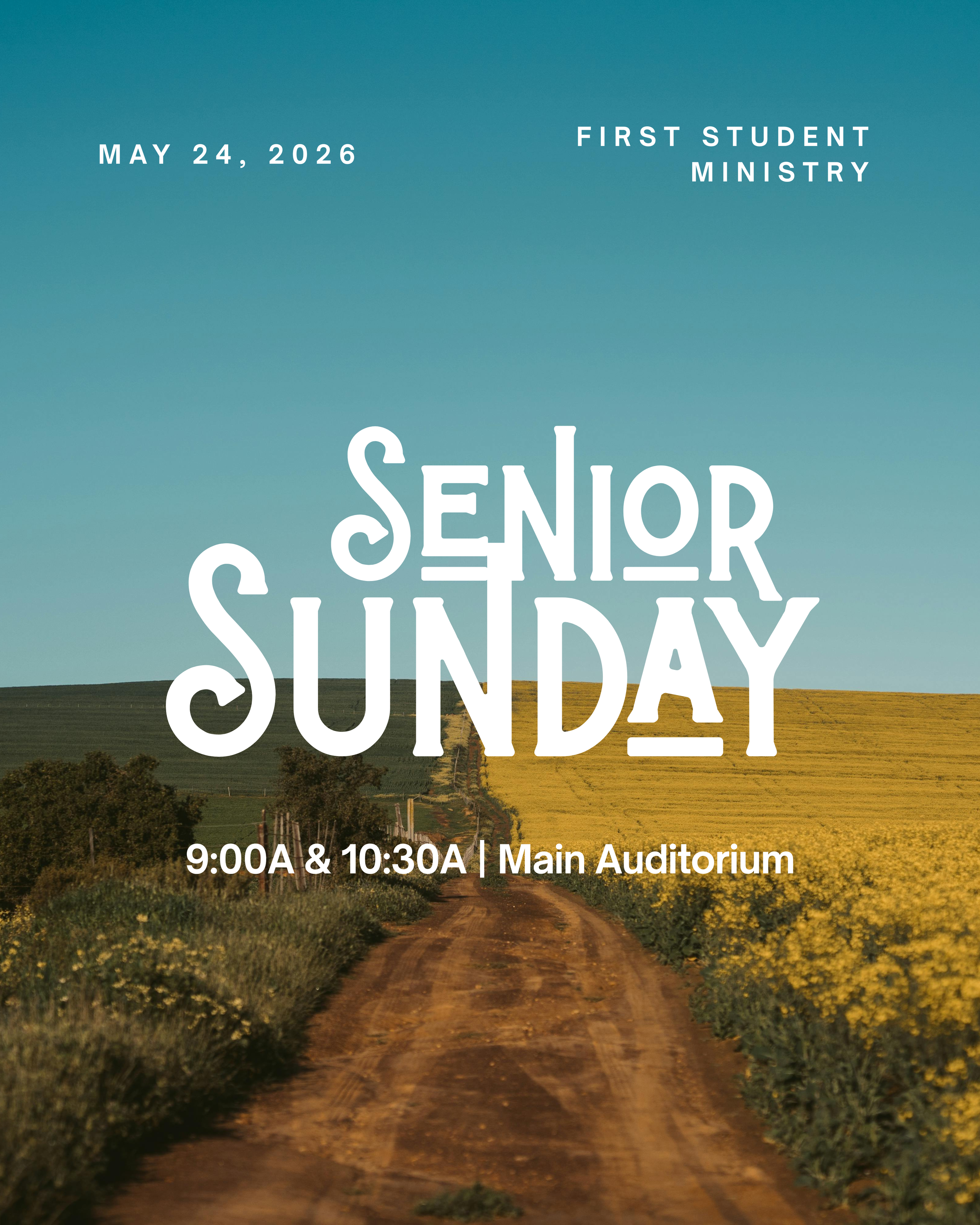 Senior Sunday {Students}