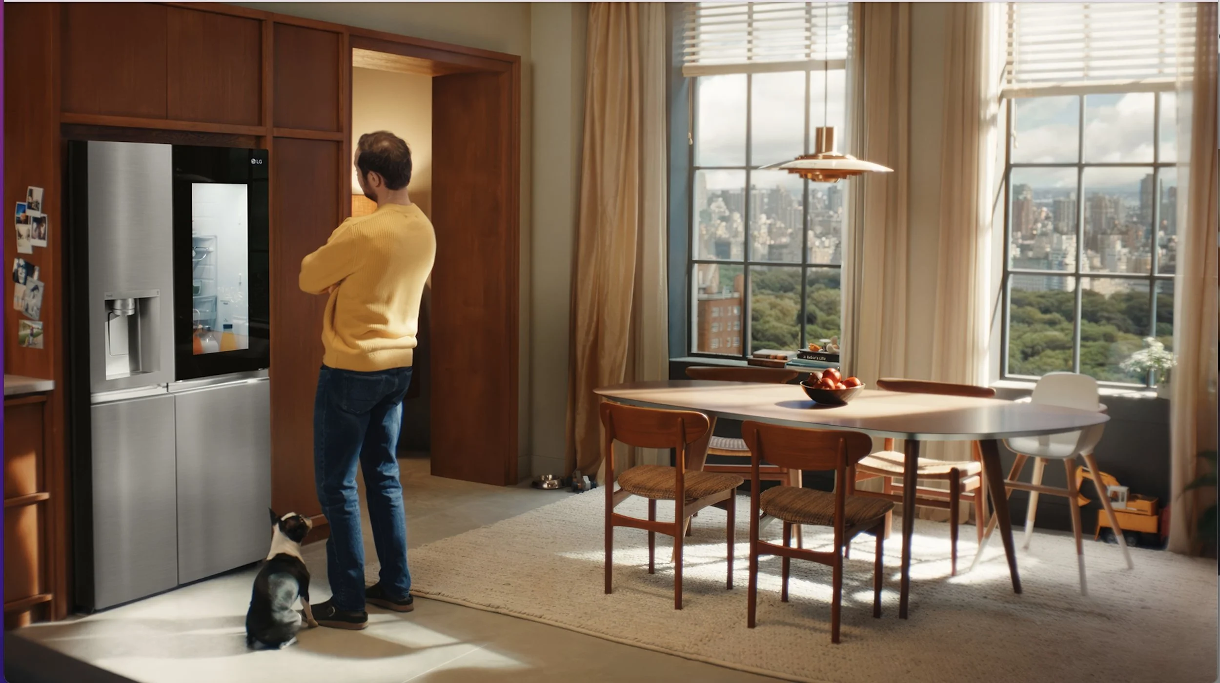 LG InstaView Fridge-gazing