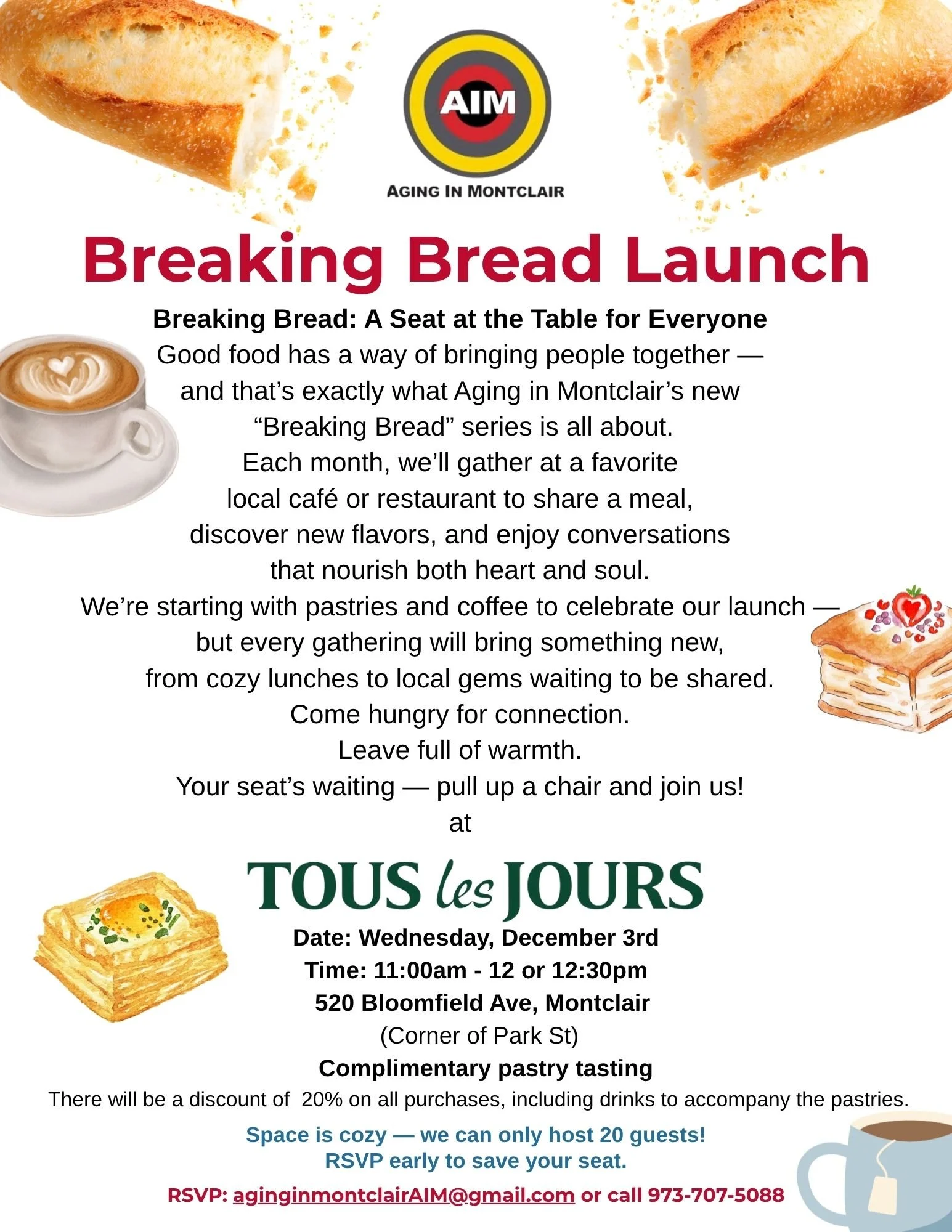 BREAKING BREAD - TOUS les JOURS