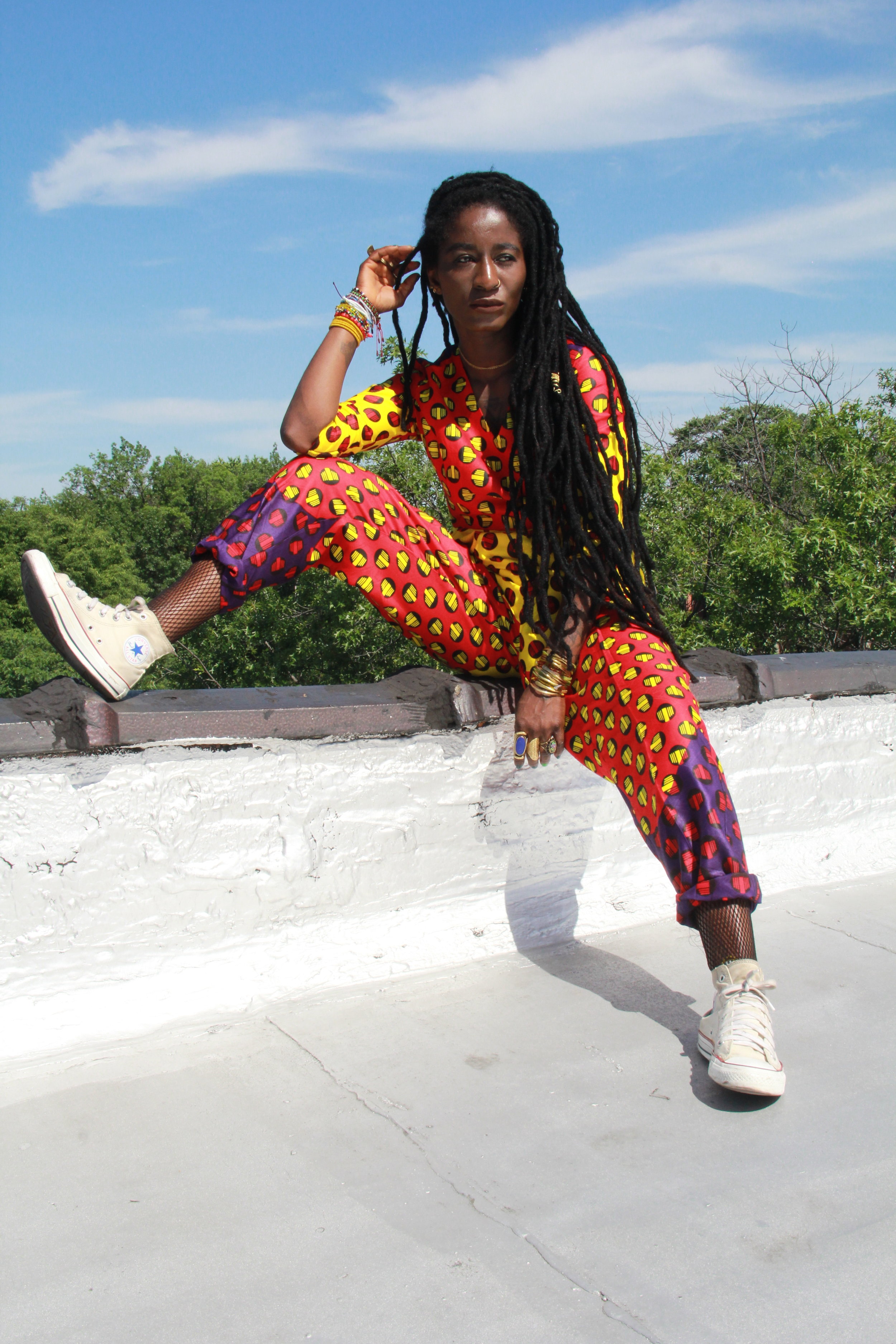 Short sleeve (orange &amp; yellow)