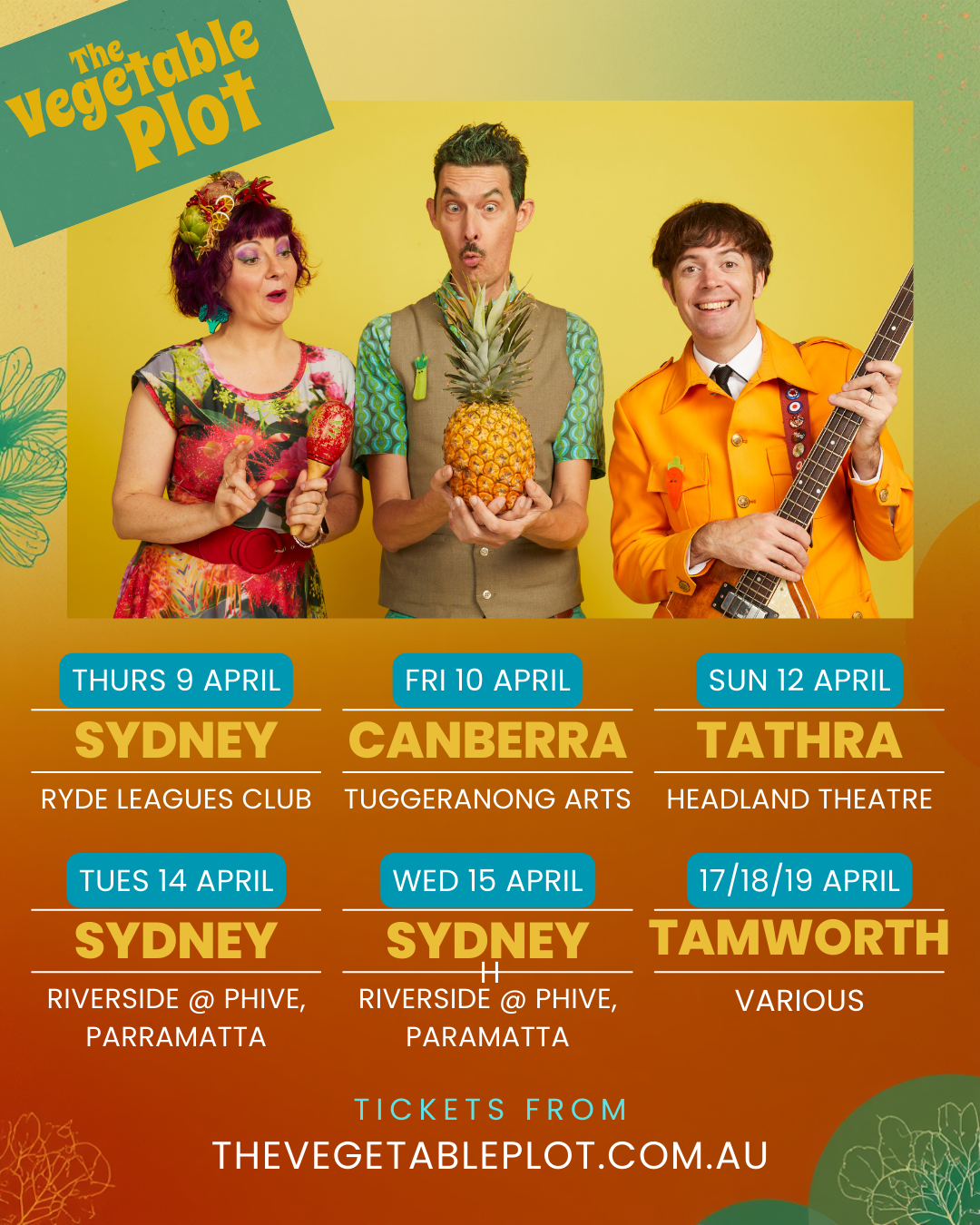 April 2026 school holiday shows