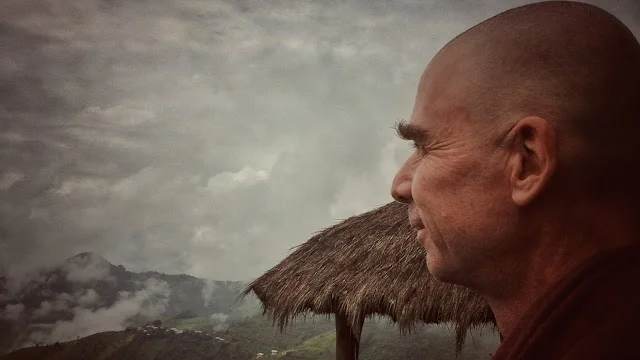 An American monk joins the pilgrimage