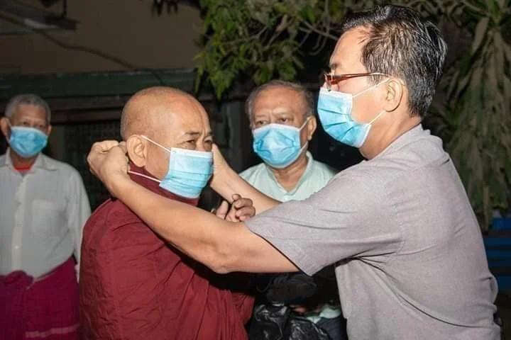 Dhamma talks on Coronavirus in Myanmar