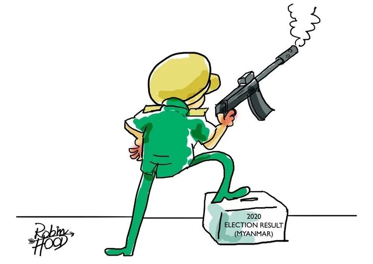 အဲ့ဒါကရုပ်ရှင်တွေထဲကလိုမဟုတ်ဘူး.....