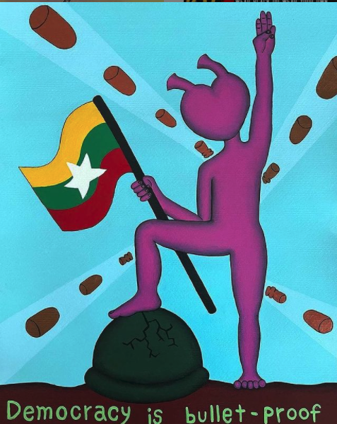 CDM လုပ်သားတစ်ဦး၏ ဆန္ဒပြခြင်းနှင့် ရှင်သန်ရပ်တည်ခြင်း ပြောပြချက်ဇာတ်လမ်းတစ်ပုဒ် 