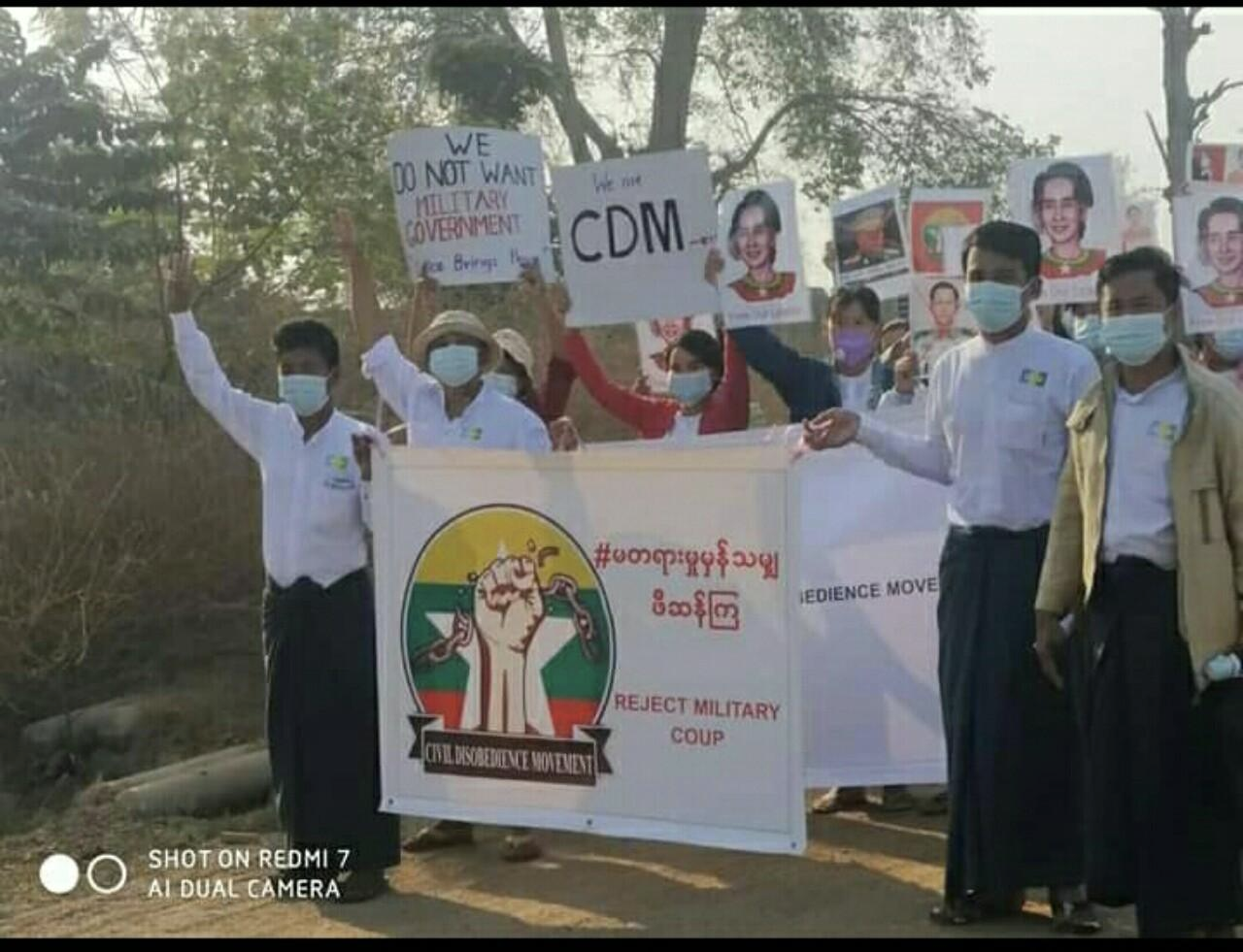 A CDM Story: Hiding Without Food