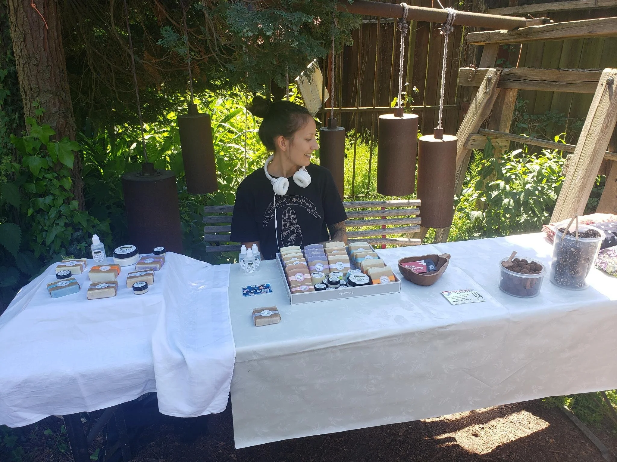 How a table in Berlin is helping activists in Yangon