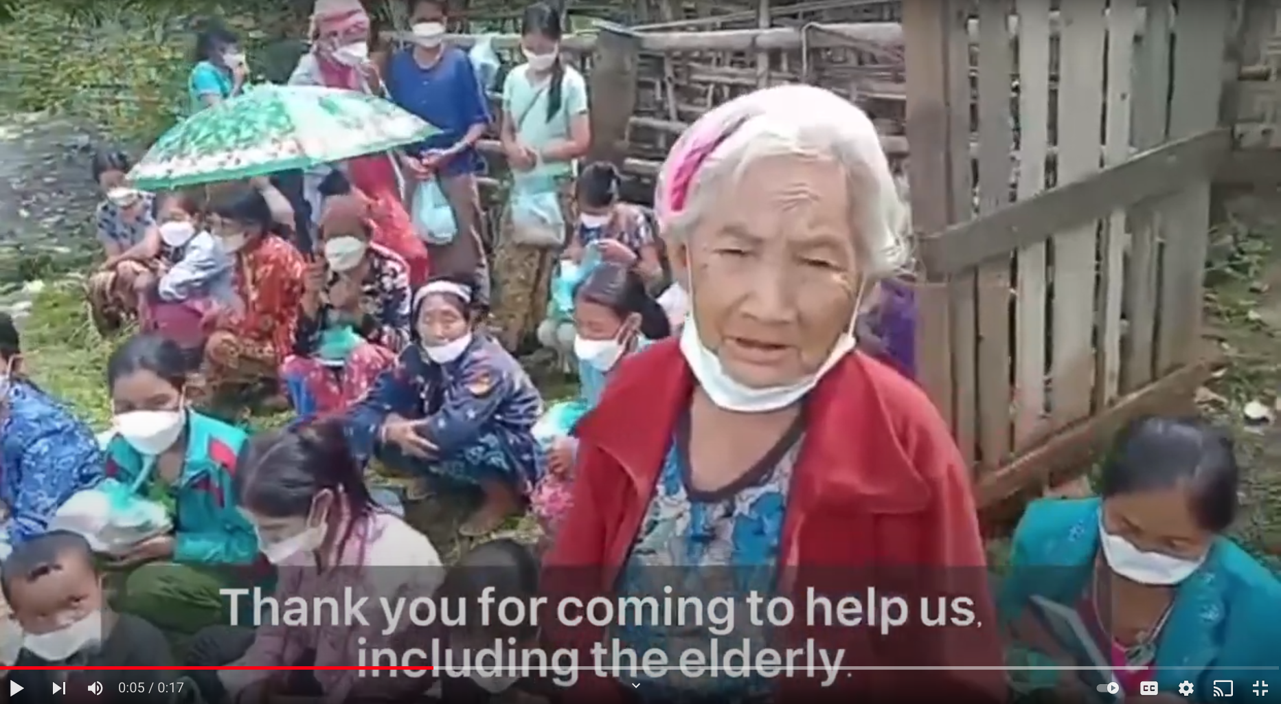 "Thank you," from Kachin state