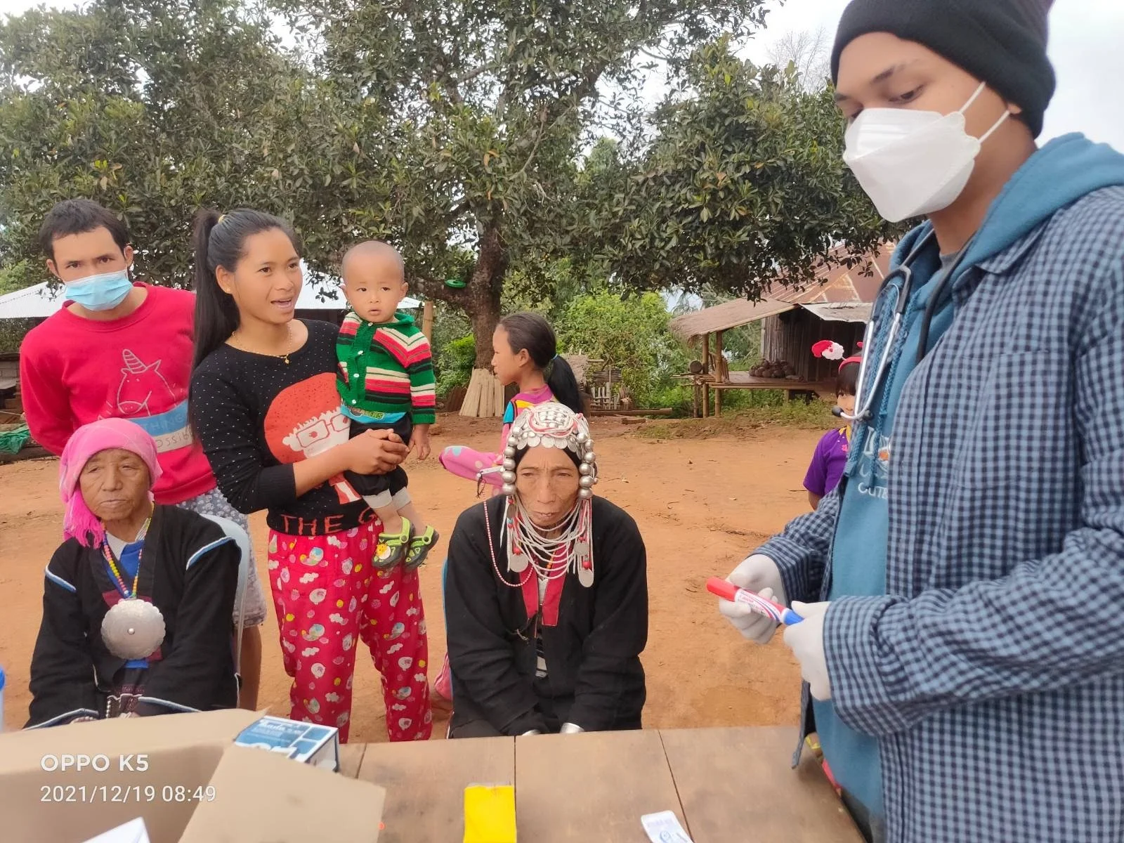 Christmas comes early for the Akha