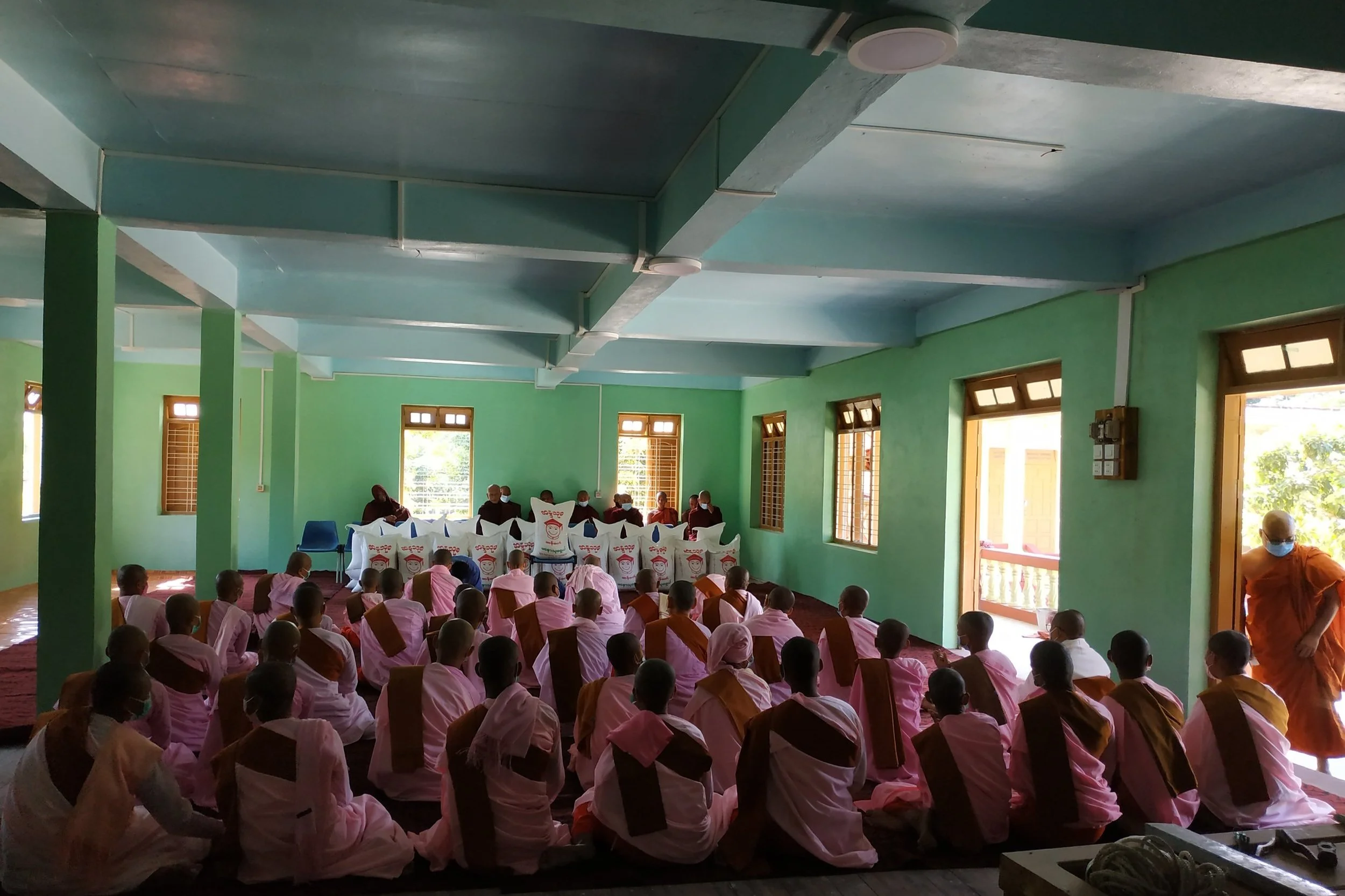 In the Sagaing Hills and beyond, a day of giving!