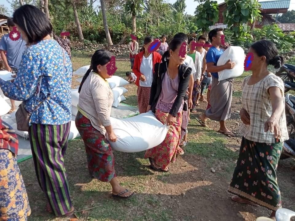 Humanitarian aid to Hpruso, Karenni State