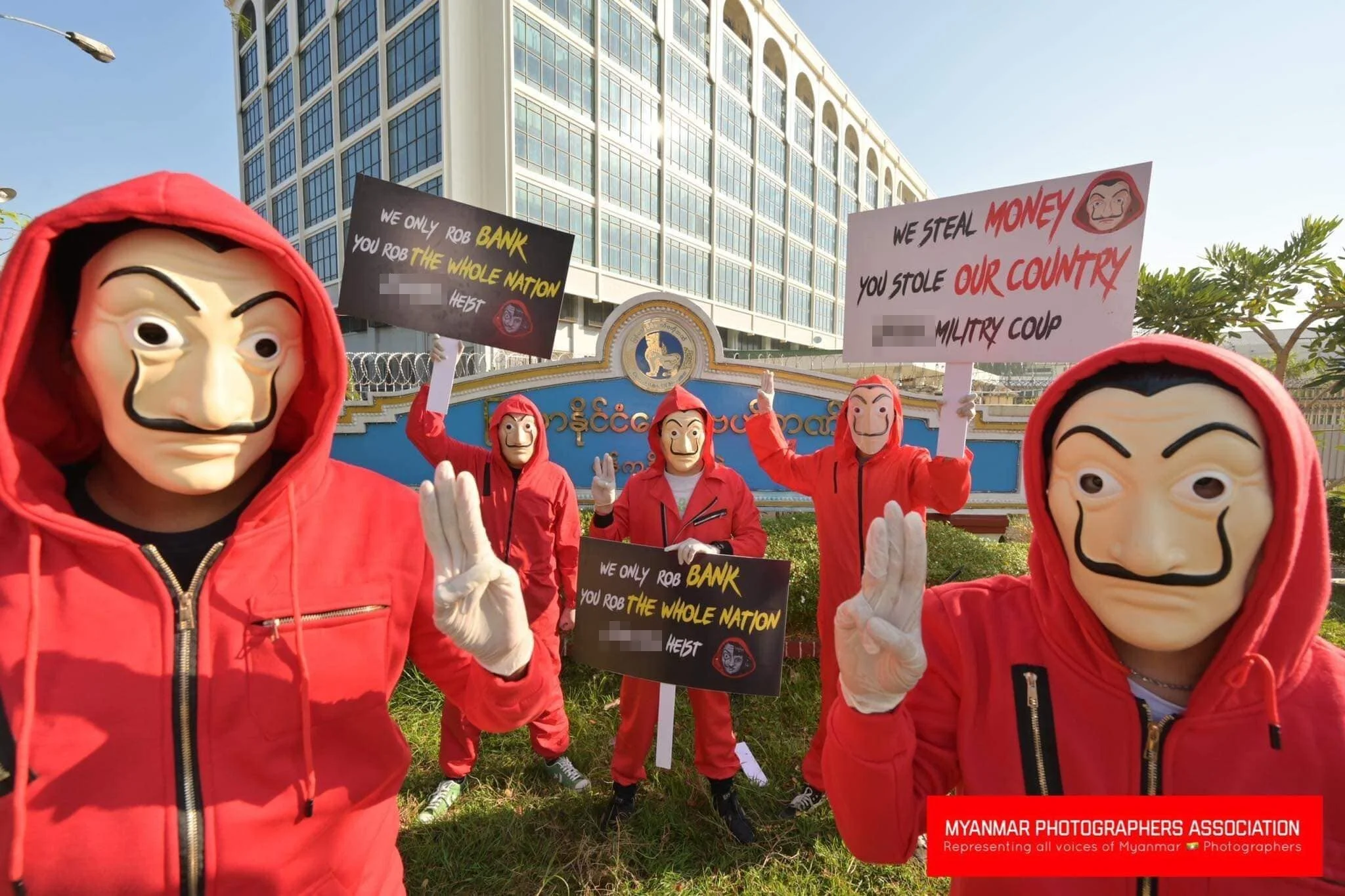 Memes in Myanmar reach the world