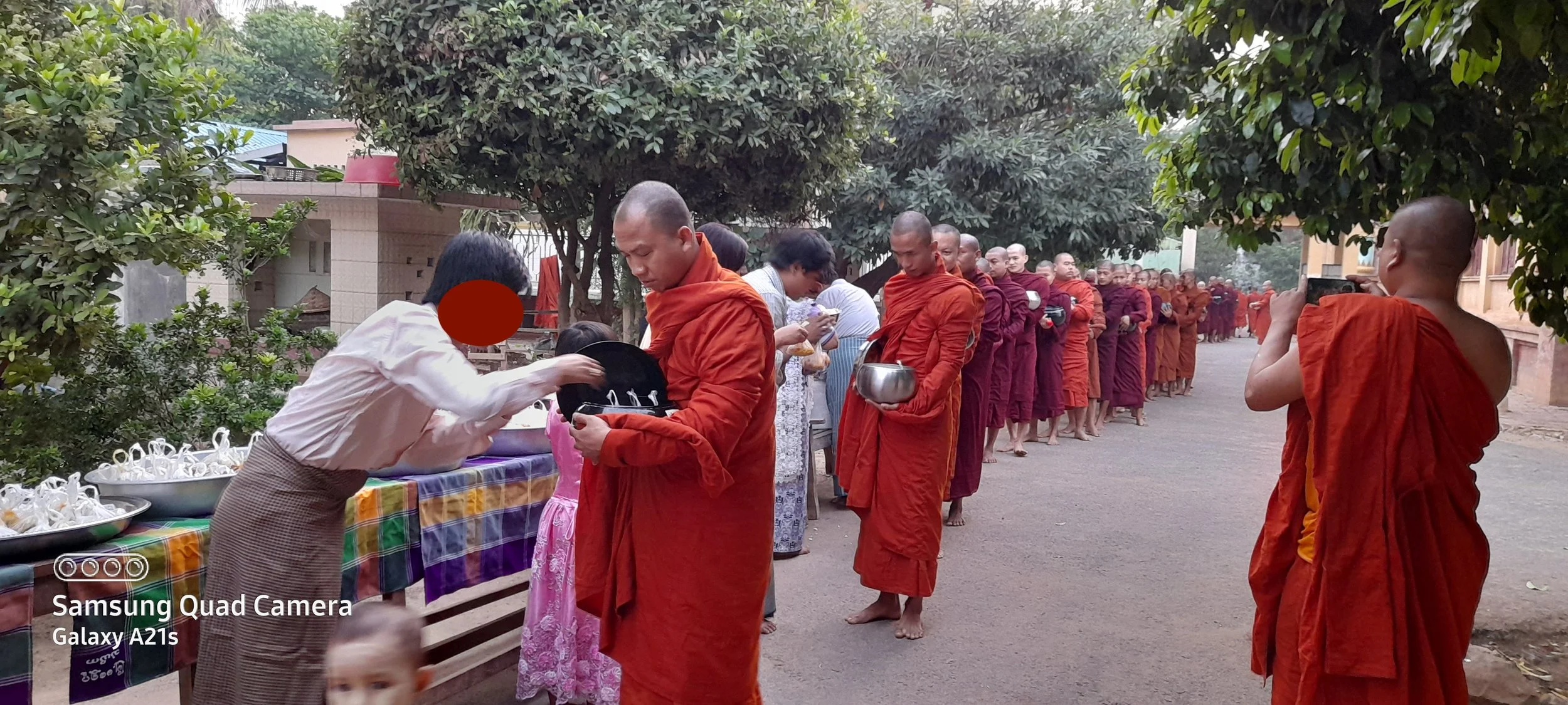 A special day at Ledi Sayadaw's monastery