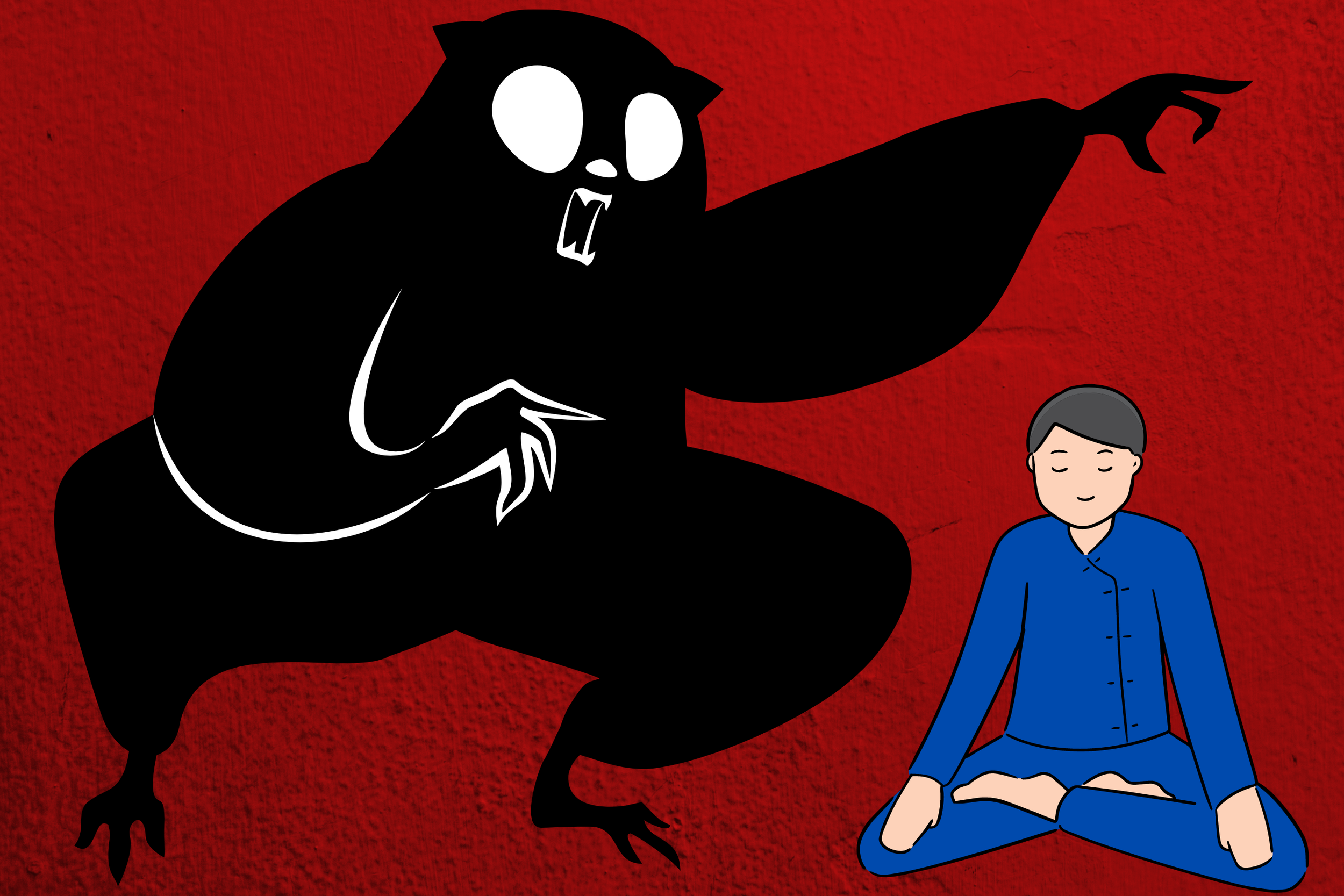 "I must love all beings, even when they beat me."