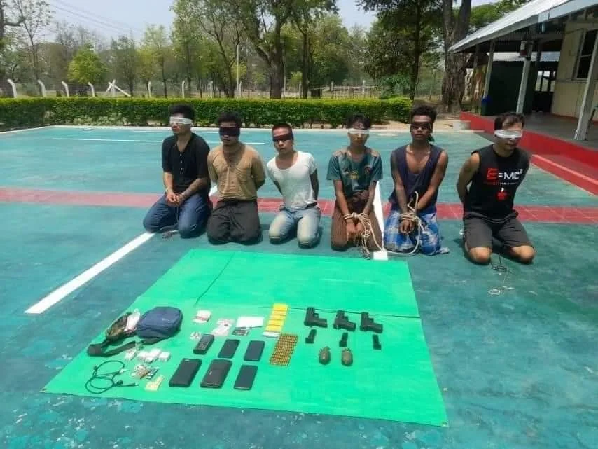 A Lethwei champion, arrested