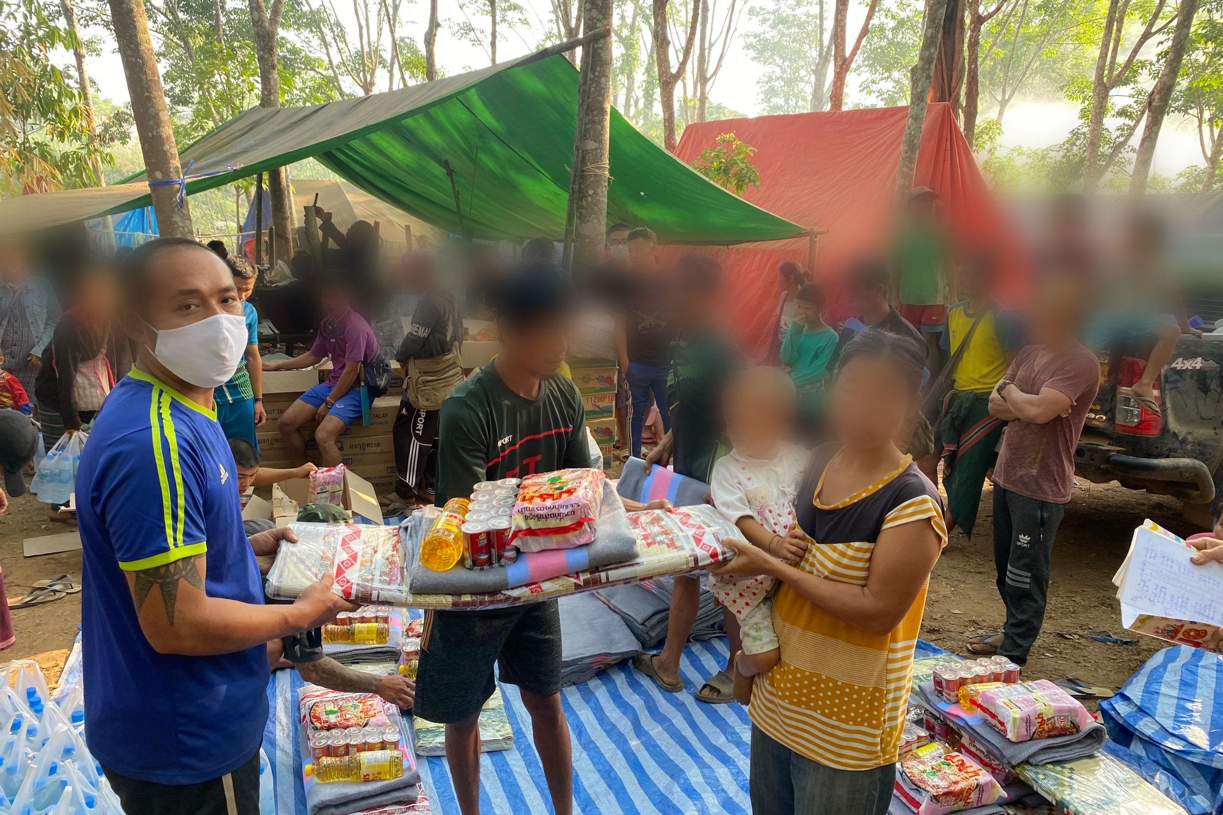 Providing a lifeline in Karen state