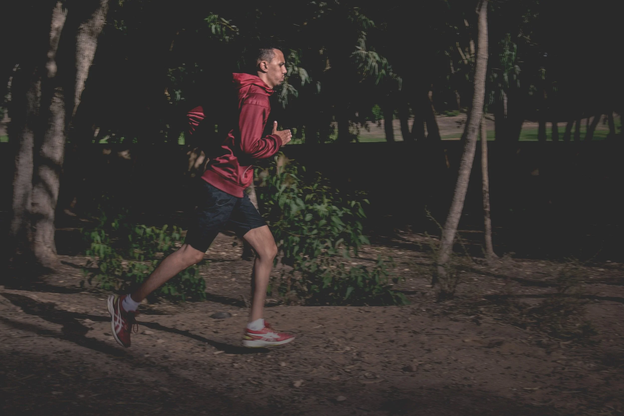 Jogging through Yangon