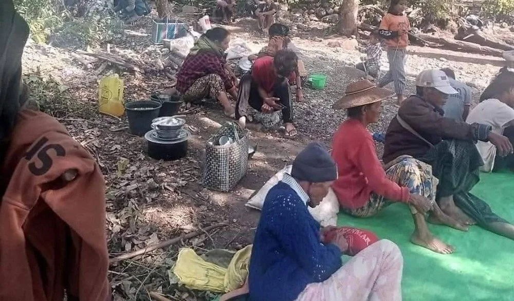 The Background History of Mindat Township IDP Camp Management Committee 