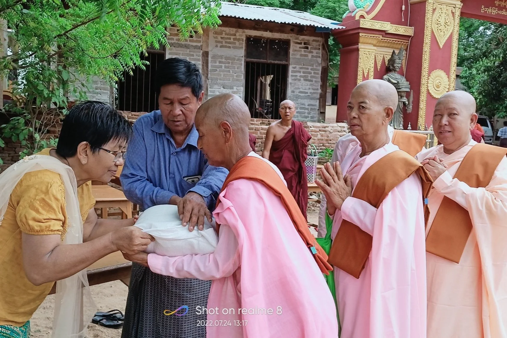 Nuns in Bagan