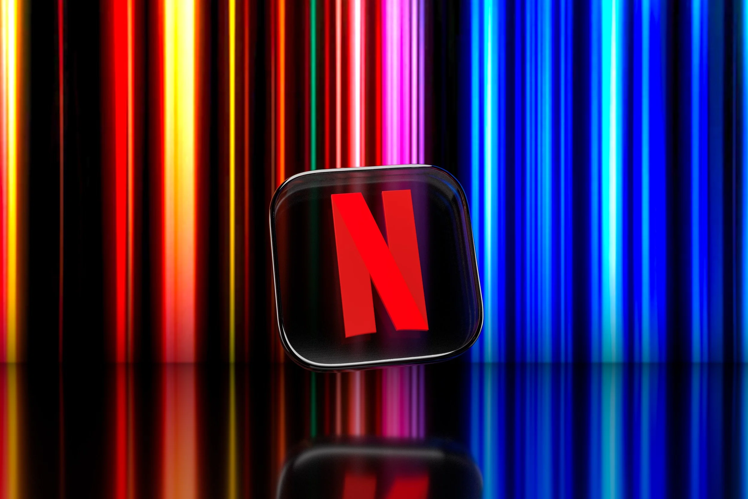 Netflix in a Burmese teashop