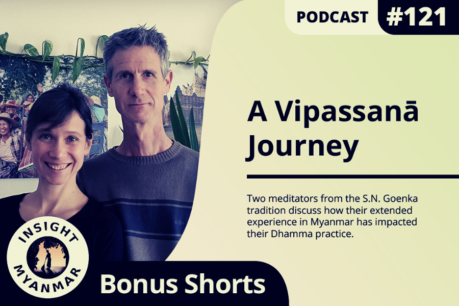 Transcript: Episode #121: A Vipassanā Journey (Bonus Shorts)