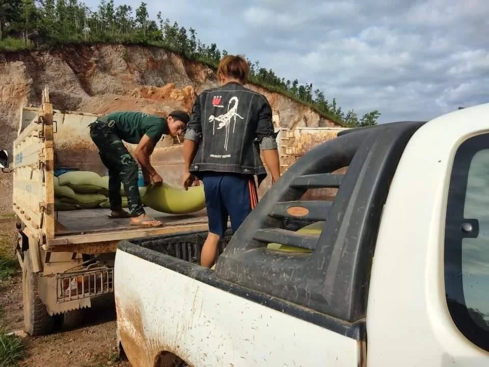 ဆင်စခန်းမှဒုက္ခသည်များ