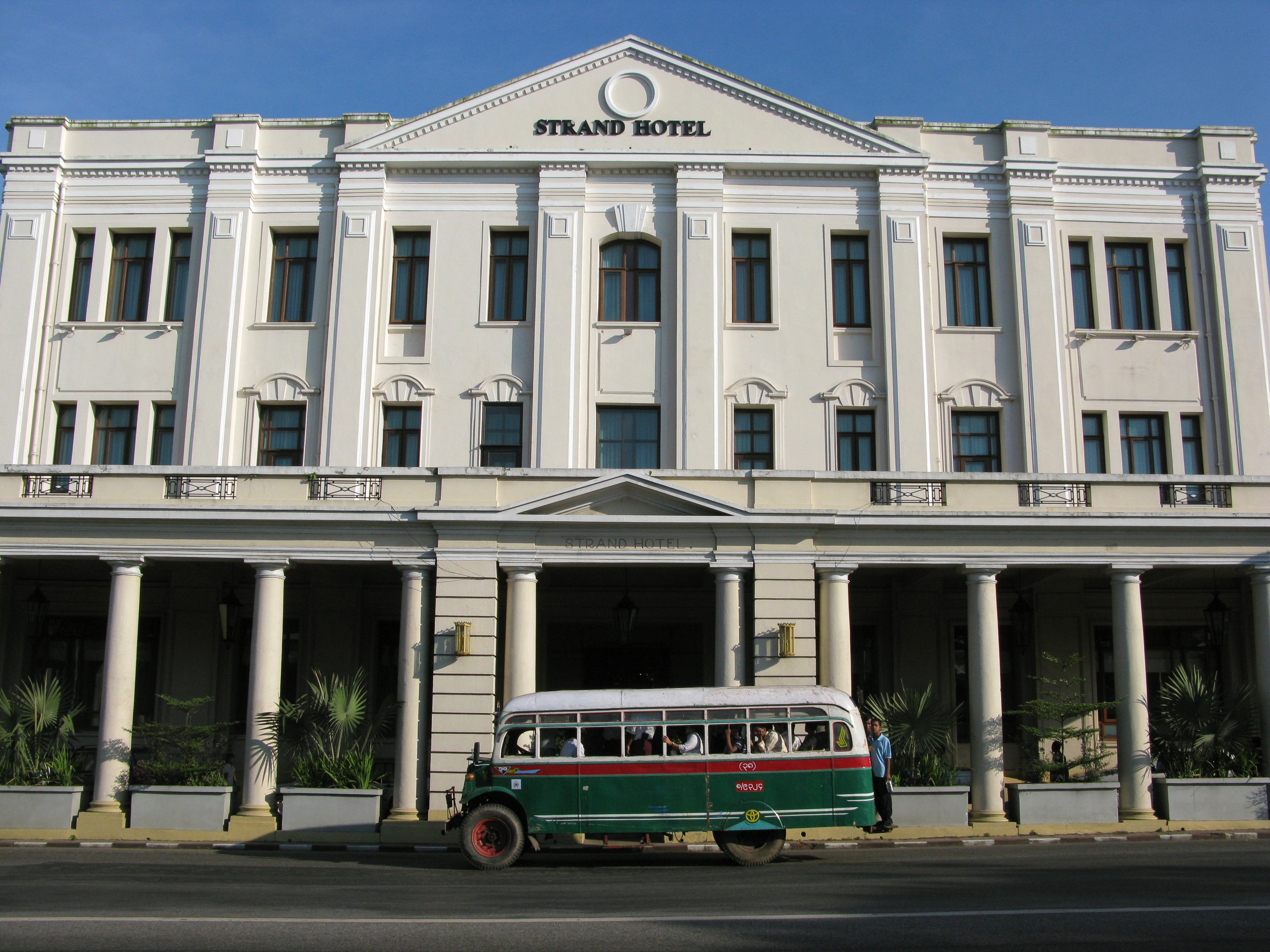 British influence in Yangon