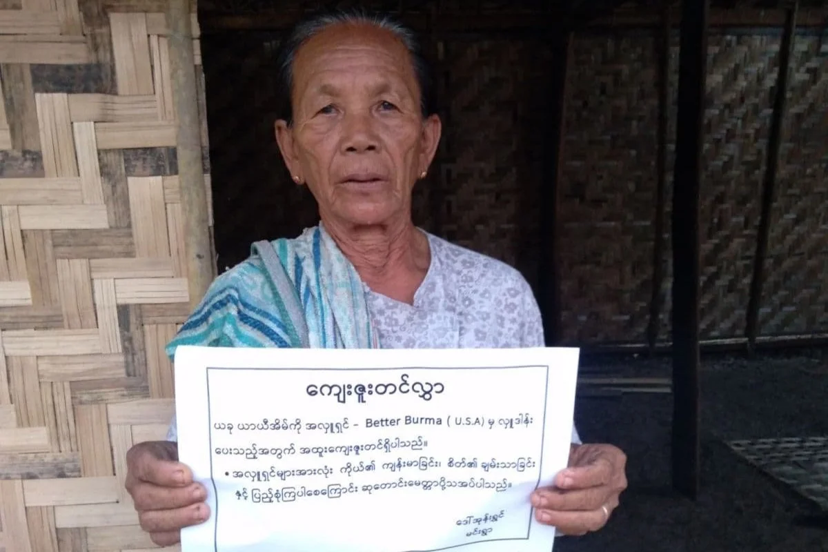 Completed homes in Sagaing!