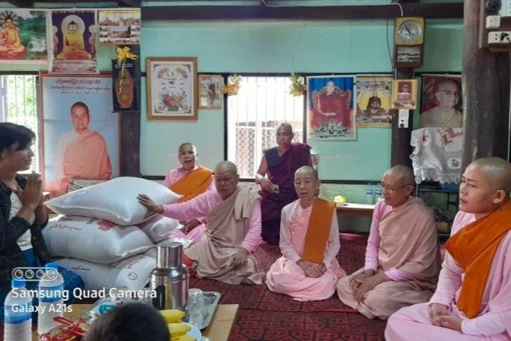 A Birthday Celebration at a Burmese Nunnery
