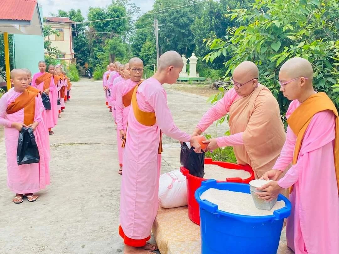A Burmese Nunnery thanks our Better Burma donors!