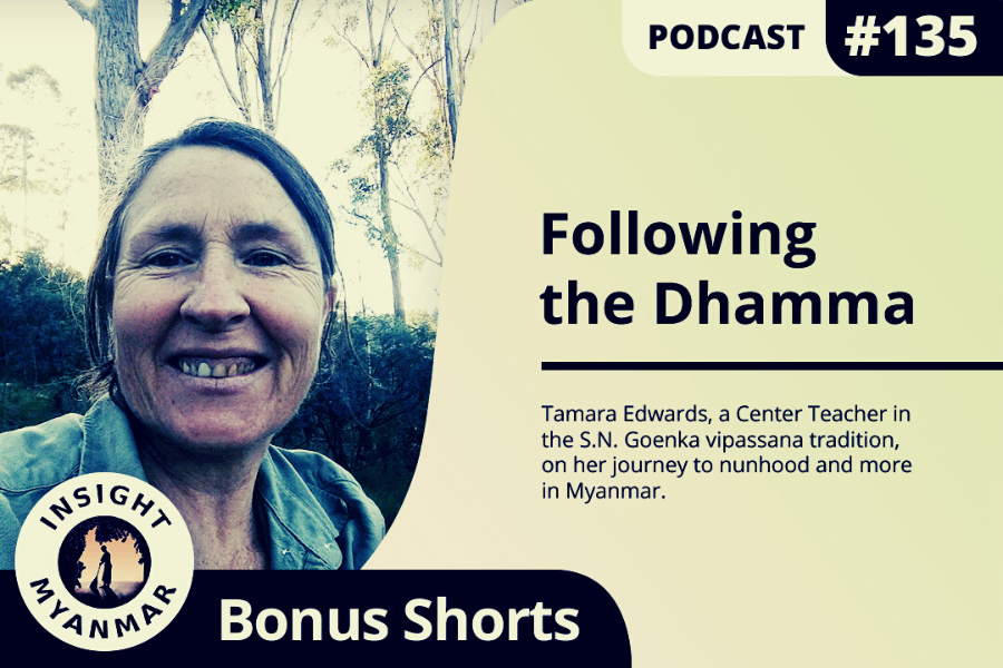 Transcript: Episode #135: Following the Dhamma (Bonus Short)