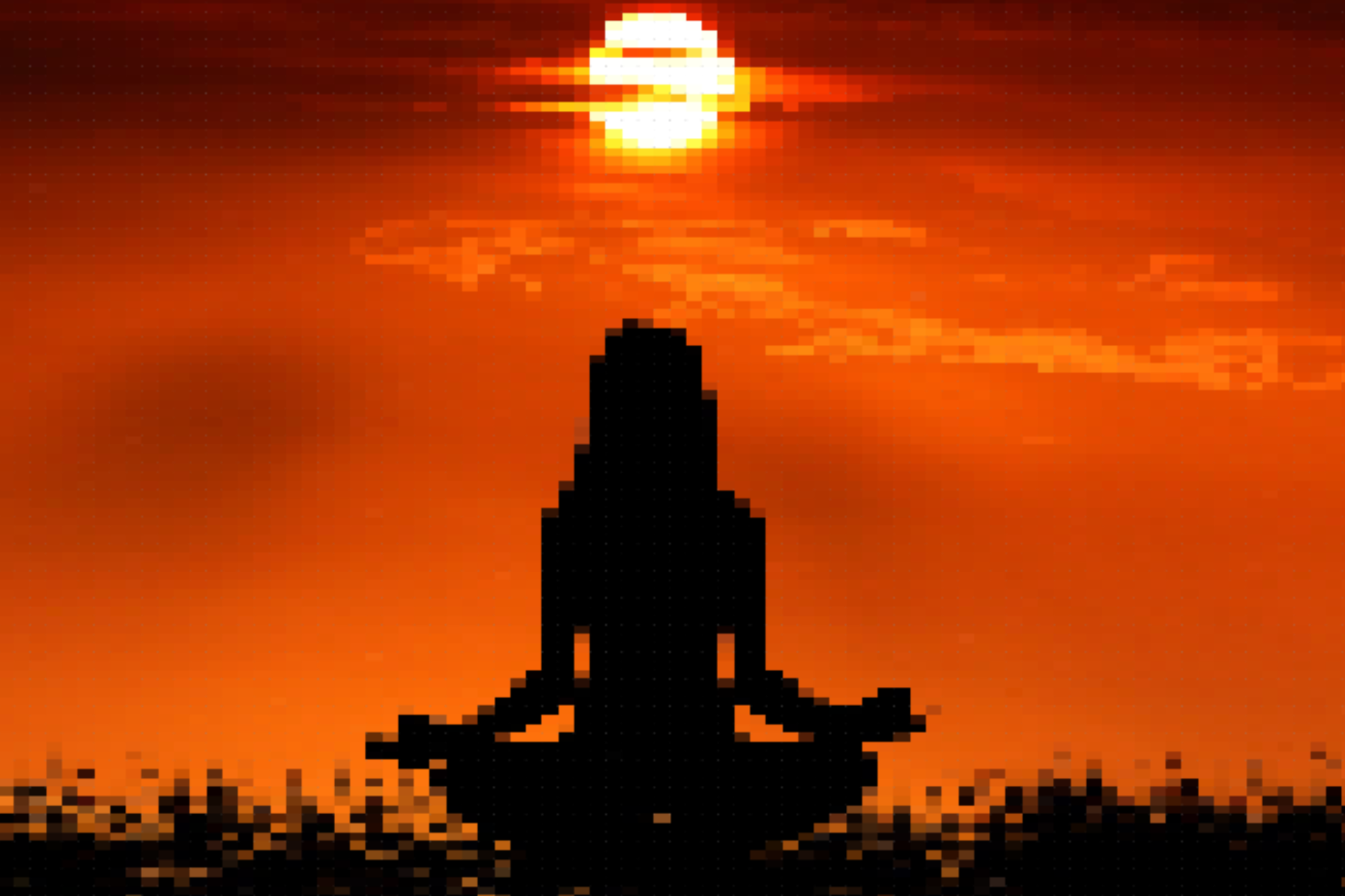Meditation is like Pixels
